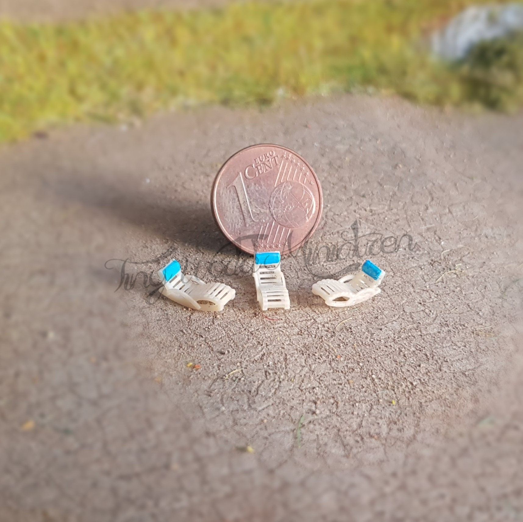 3 Gartenliegen N